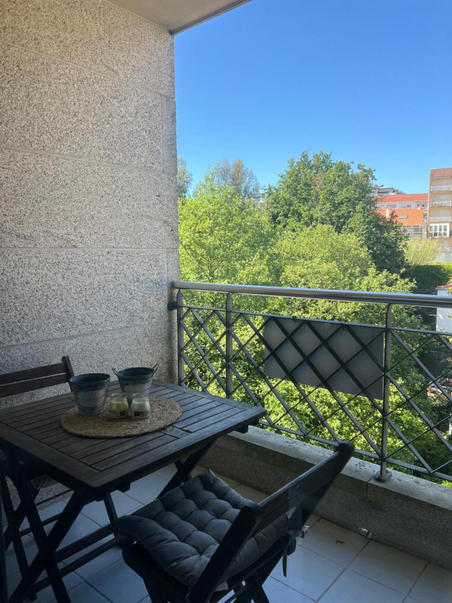 Trebol Junto A Playa Silgar Apartment Sanxenxo Ngoại thất bức ảnh